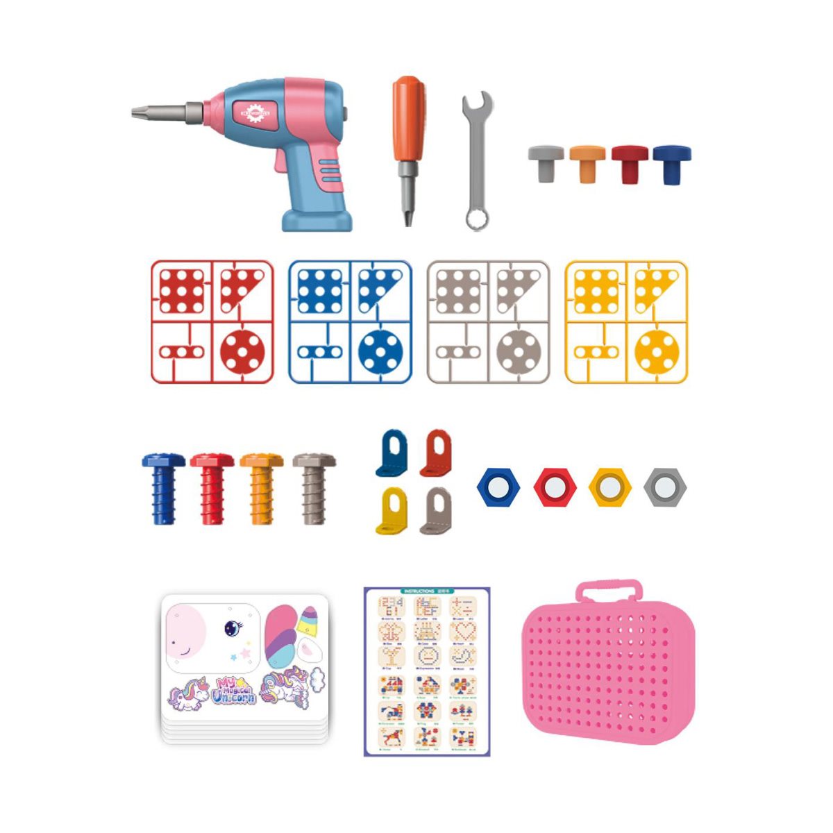 Eddy Toys Eenhoorn Constructie - maximondo