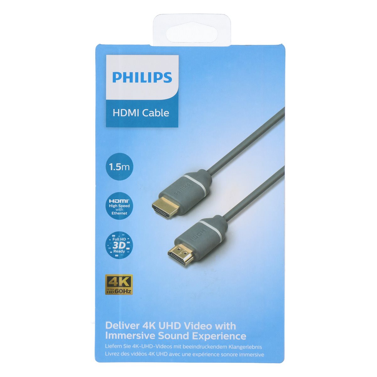 Philips HMDI Kabel 1.5 M 4K - maximondo