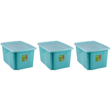 Opbergbox met Deksel 45L Blauw