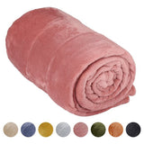 Fleece Deken 150 x 200 CM Roze