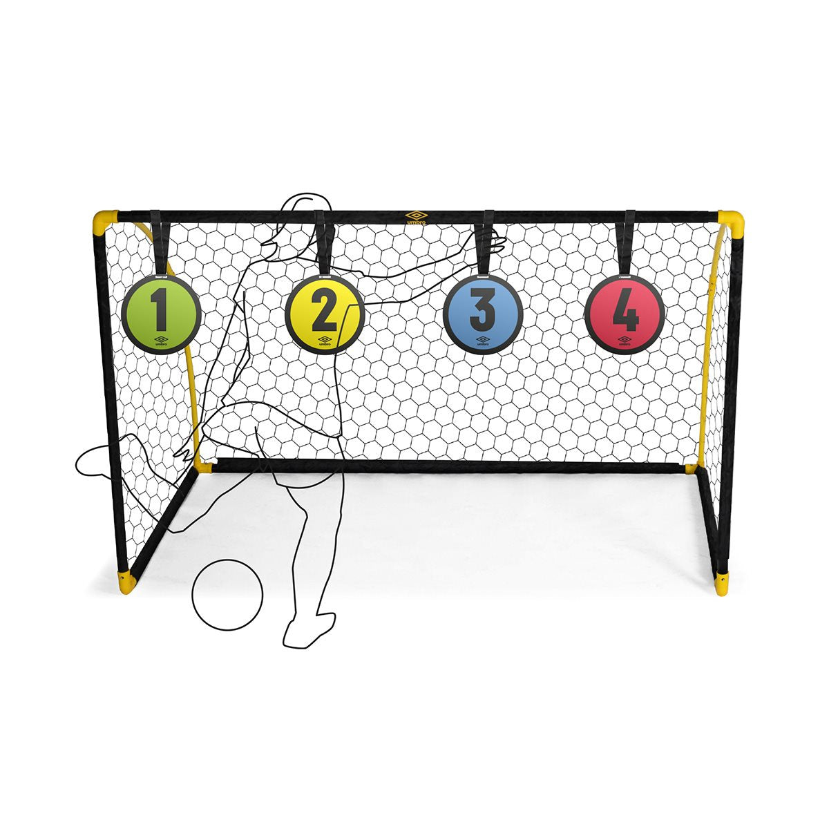 Football target game 4pcs PVC