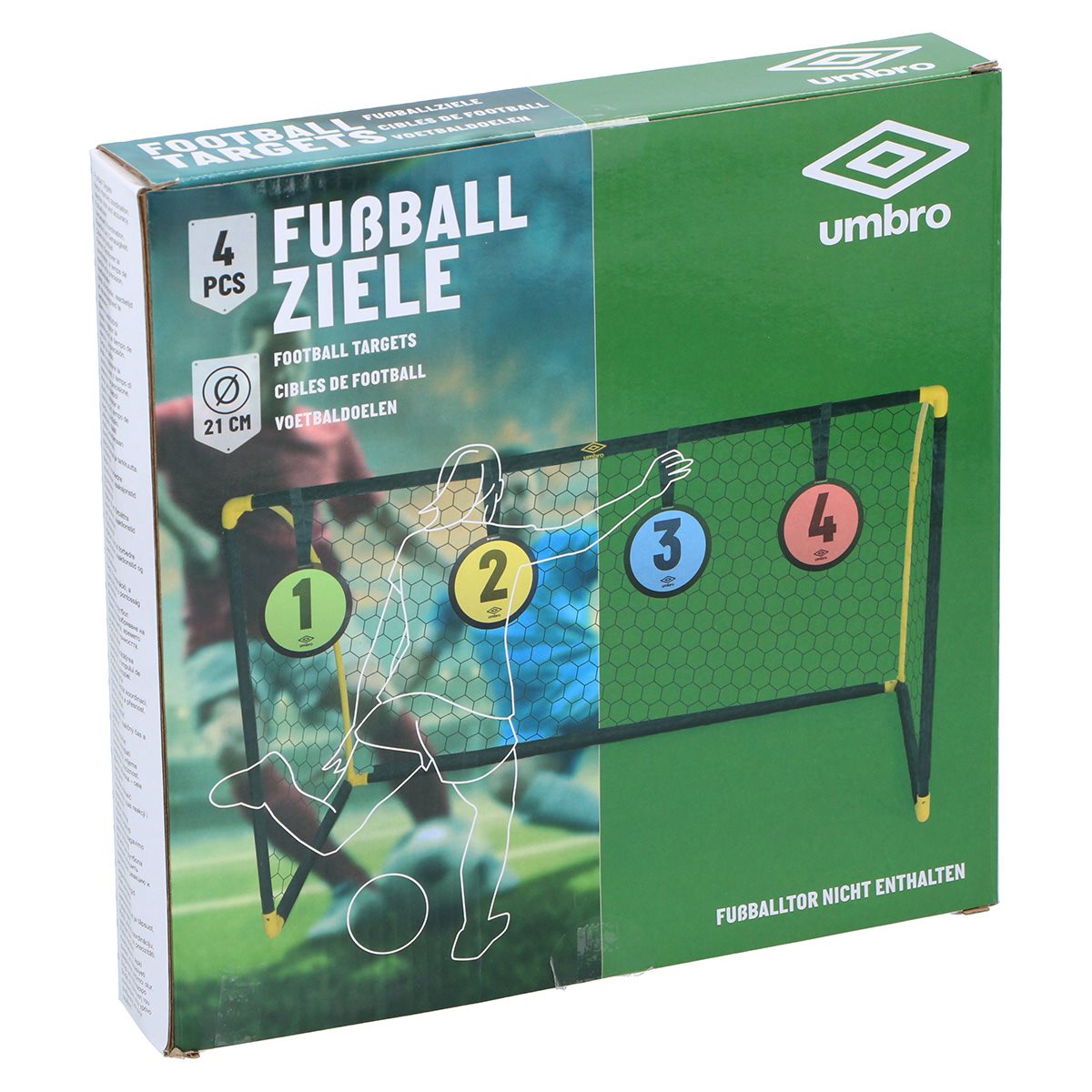 Football target game 4pcs PVC