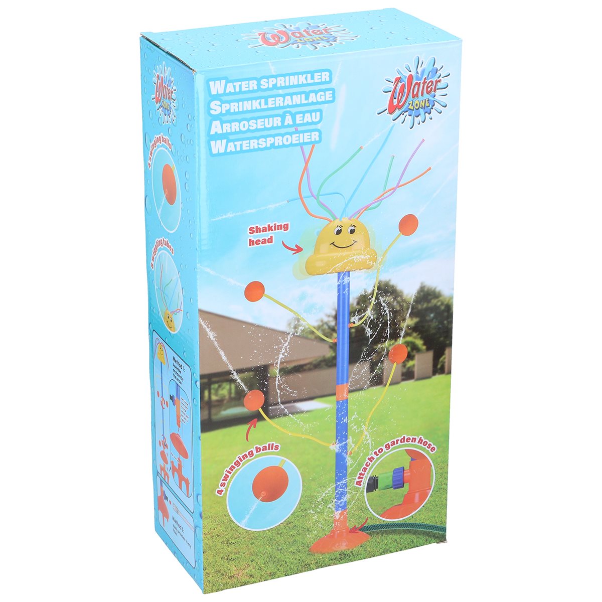 Waterzone Sproeier - Geel/ Blauw - maximondo