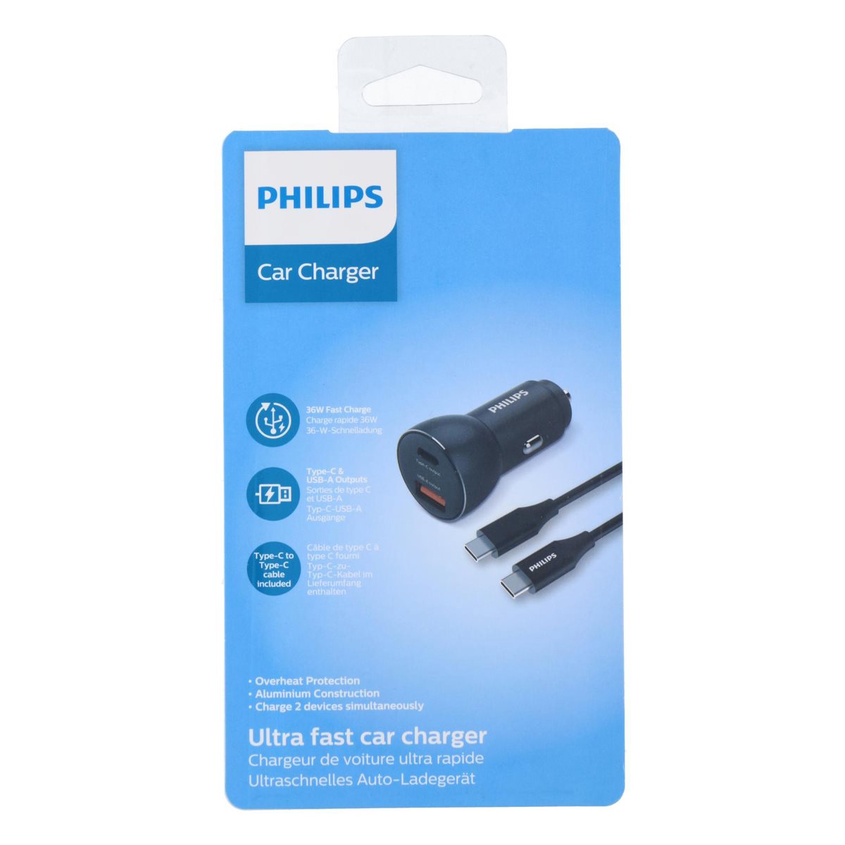Philips Autolader USB AC - maximondo