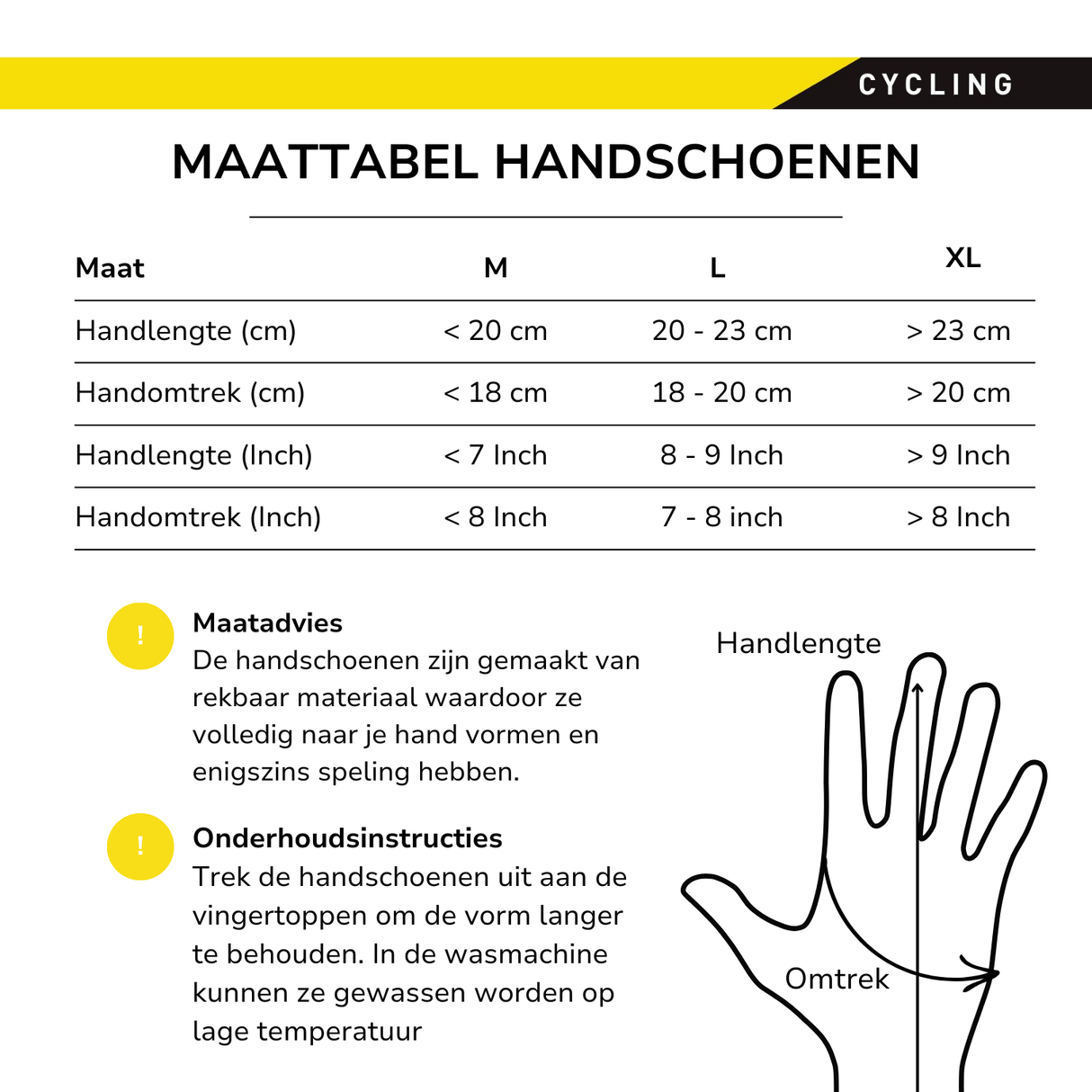 Dunlop Fietshandschoenen Maat XL - Touchscreen Bestendig - maximondo