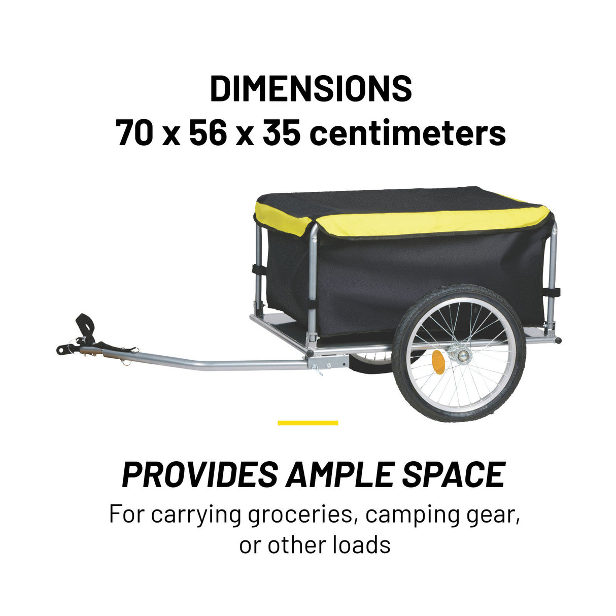 Dunlop Fietskar - Fiets Aanhanger - Fietskar - maximondo