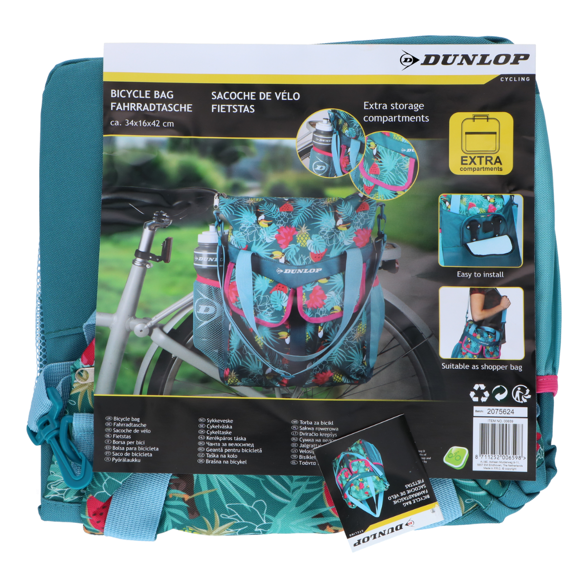 Dunlop Fietstas Rugzak 20L - maximondo