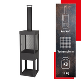 BBQ Collection Houtkachel 194x44x47cm