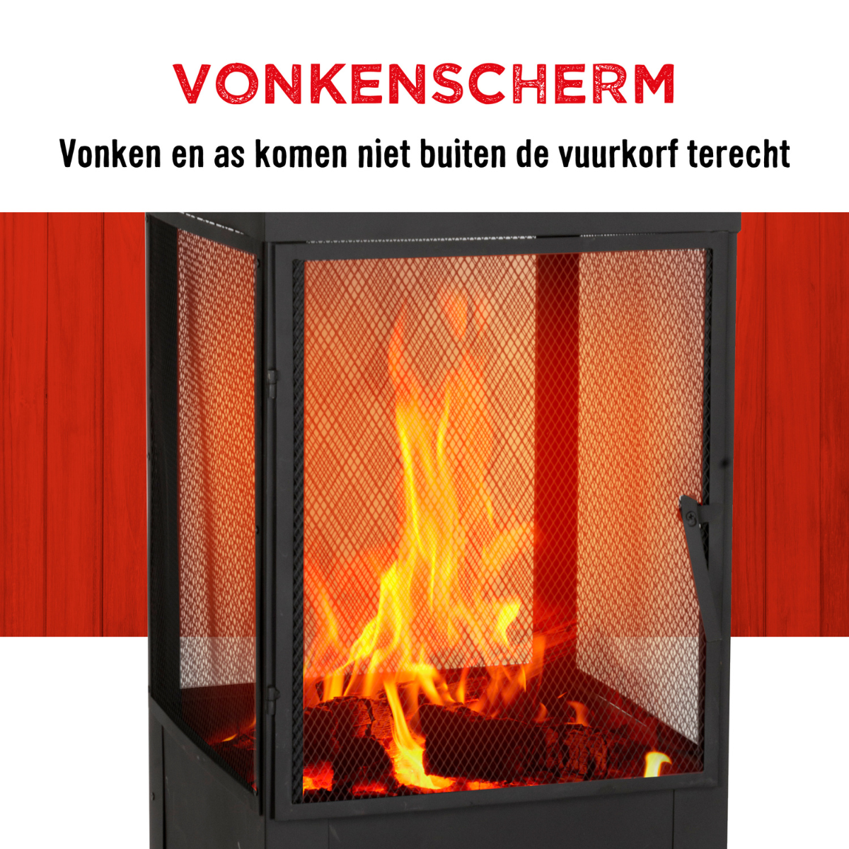 BBQ Collection Houtkachel 194x44x47cm