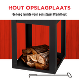 BBQ Collection Houtkachel 194x44x47cm