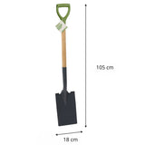 Kinzo Tuinspade 105 cm met Houten Steel