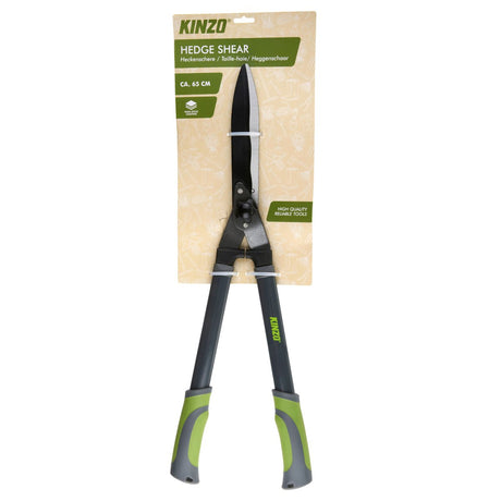 Kinzo Heggenschaar 65 cm - Snoeischaar met Anti-kleefcoating