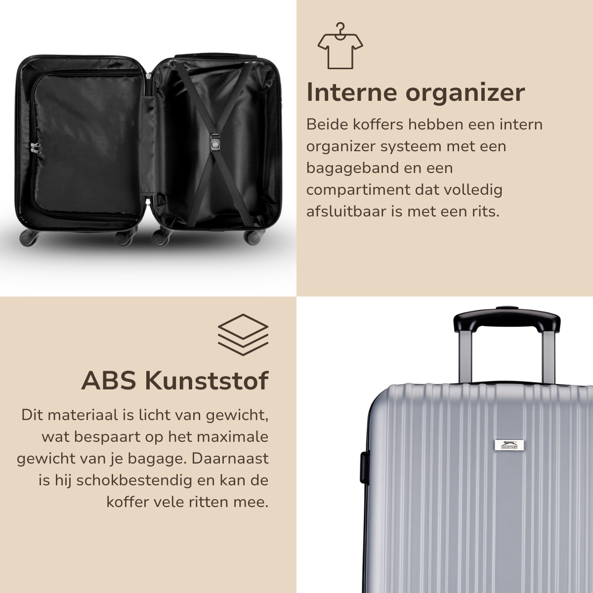Slazenger Kofferset 2 Delig