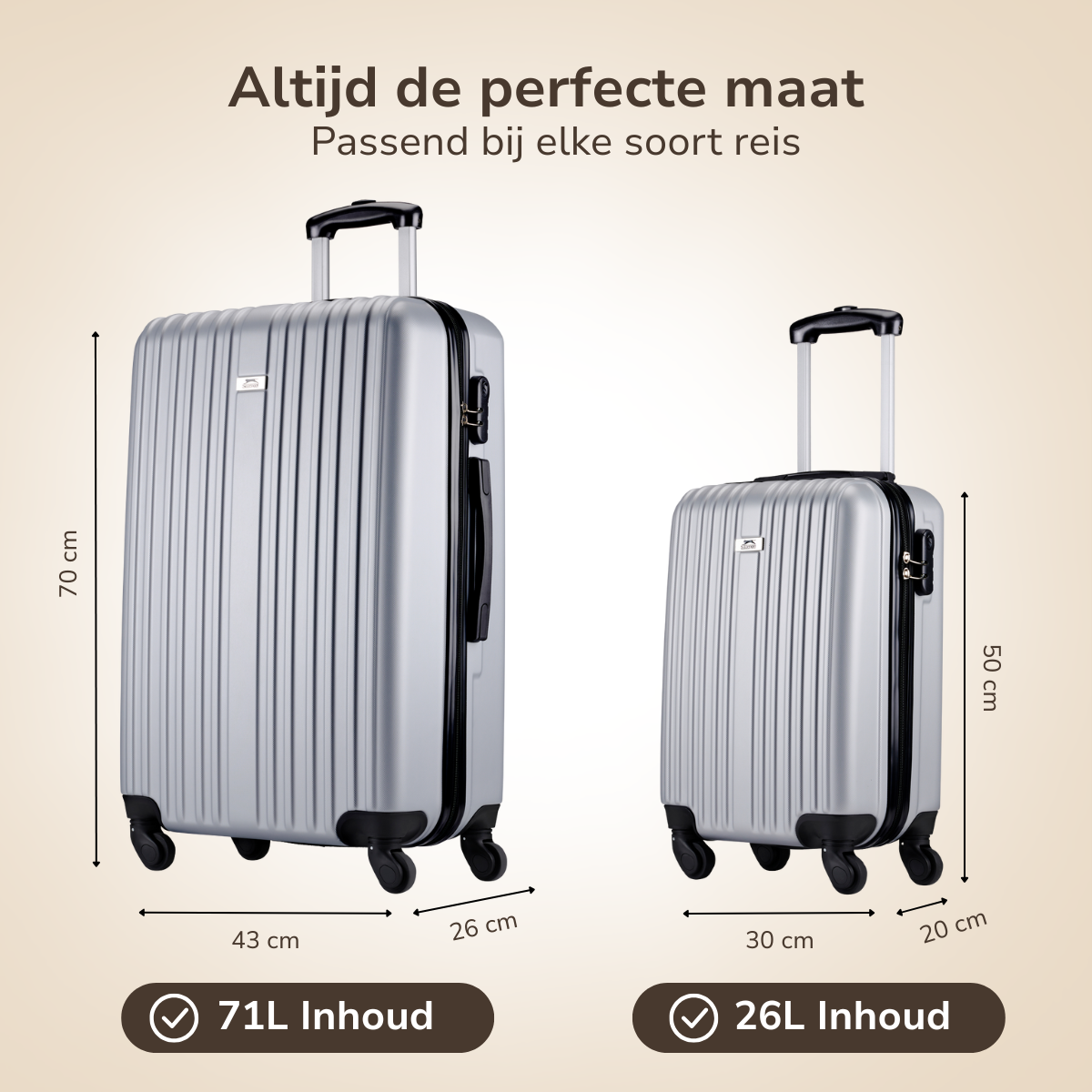 Slazenger Kofferset 2 Delig