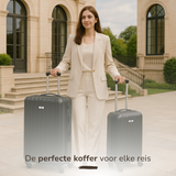 Slazenger Kofferset 2 Delig Zwart