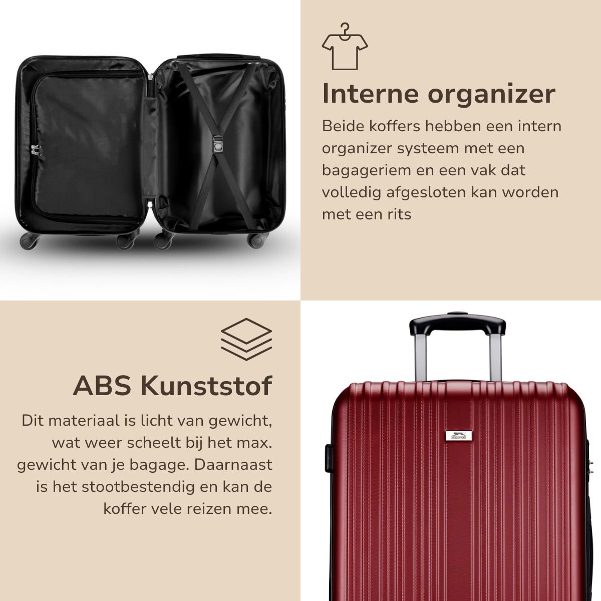 Slazenger Kofferset 2 Delig