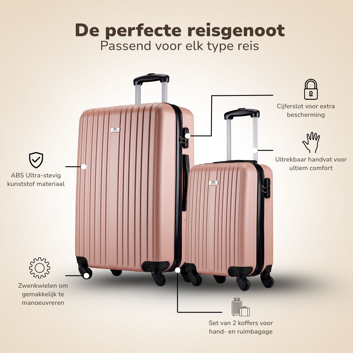 Slazenger Kofferset 2 Delig