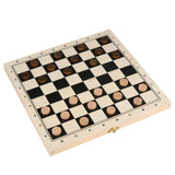 Eddy Toys Houten Schaak- En Dambord 2-in-1