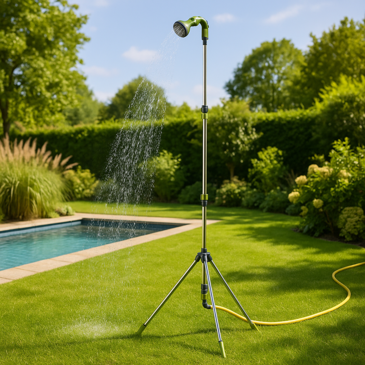 Kinzo Tuindouche met Statief - Verstelbaar tot 220 cm
