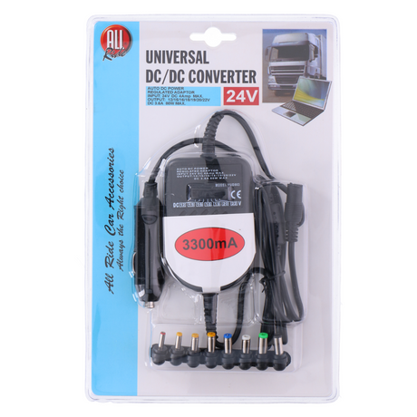 All Ride DC/DC omvormer 24V, 8 stekkers