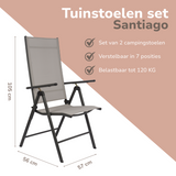 Lifetime Garden Tuinstoelen Set 2 Stuks - maximondo