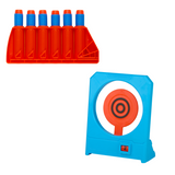 Eddy Toys Bullseye Doelspel - Dartpistool met Foam Darts - maximondo
