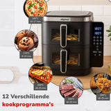 alpina Airfryer XXXL - Heteluchtfriteuse 11L - 8 Personen - maximondo