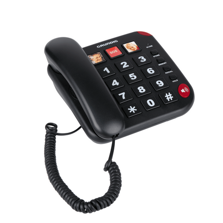 Grundig Senioren Telefoon met Grote Toetsen
