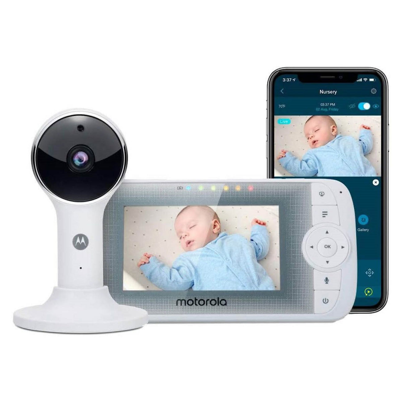 Motorola VM65X Babyfoon met Camera en App - maximondo