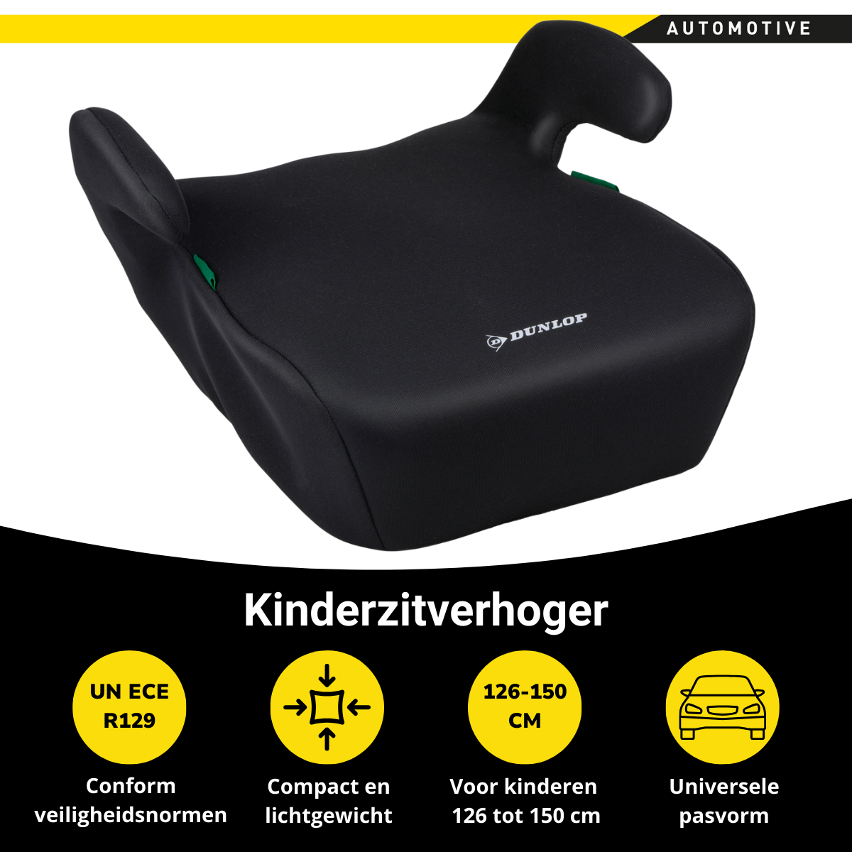 Dunlop Kinderzitje Stoelverhoger Auto - maximondo