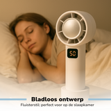 Lifetime Air Draadloze Ventilator - Bladloze USB Ventilator - maximondo