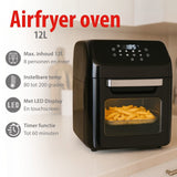 alpina Airfryer Oven XXXL - Heteluchtfriteuse 12L - maximondo