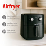 alpina Airfryer XL - Heteluchtfriteuse 6L - 2-5 Personen - maximondo
