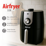alpina Airfryer 2L - Heteluchtfriteuse voor 1-4 Personen