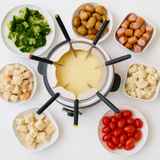 Cuisinier Deluxe Fondueset Elektrisch 800W – Fonduepan 2L - maximondo