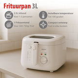 alpina Frituurpan 2.5L - Wit