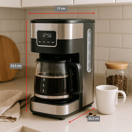 alpina Koffiezetapparaat Filterkoffie - Koffiemachine 1.5L - maximondo