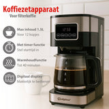 alpina Koffiezetapparaat Filterkoffie - Koffiemachine 1.5L