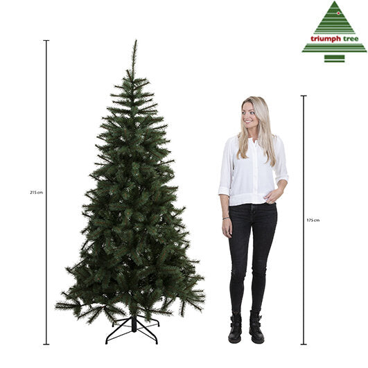 Triumph Tree Forrester kerstboom groen TIPS 912 - h215xd135cm