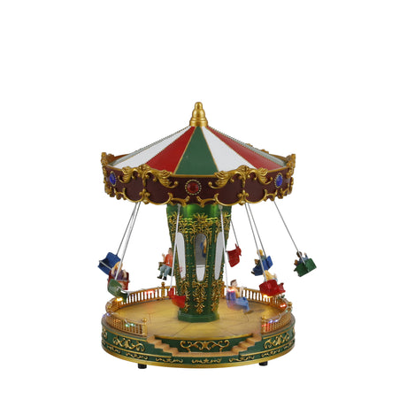Luville Collectables Fairground giant s stride battery operated - h27xd21cm