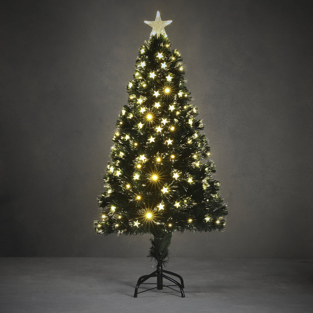 Luca Lighting Mercury boom fibre optic groen warm wit 135led 8 function controller - h120xd55cm - maximondo