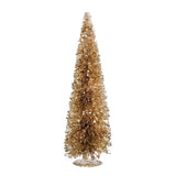 Mica Decorations Decoratie boom champagne - h60xd19cm