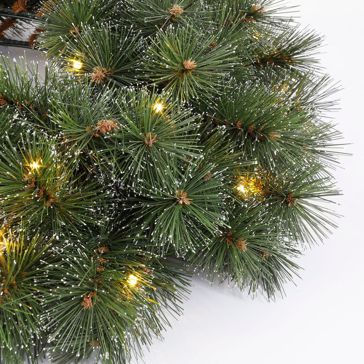 Black Box Trees Glendon krans led werkt op batterijen groen 20L TIPS 72 - d45cm