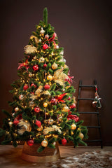Mica Decorations kerstboomrok, goud - ↕26cm - Ø58cm