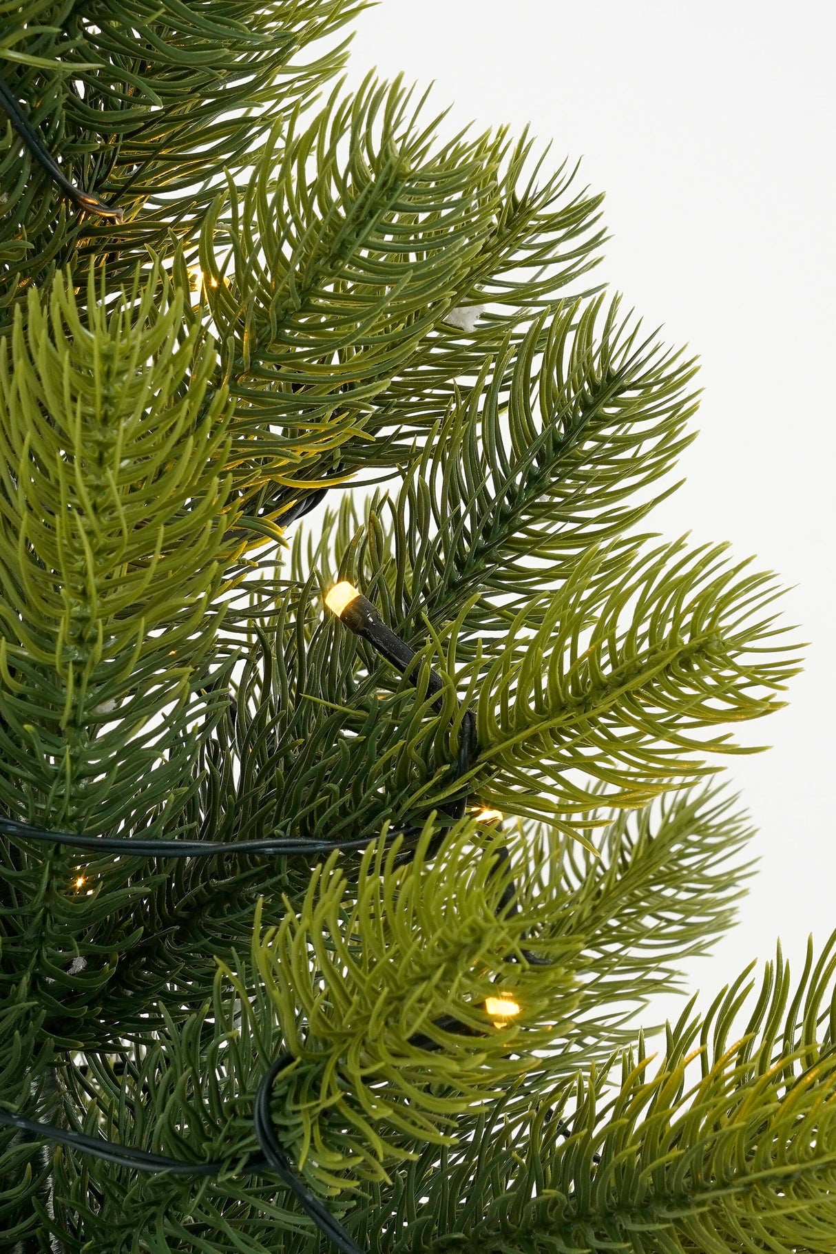 Black Box Trees Nagoya kerstboom met burlap led groen 25L TIPS 50 battery operated - h60xd44cm