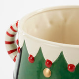 Mica Decorations Funny pot elf groen - l28xb19xh16,5cm