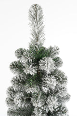 Black Box Trees Charlton Pilar kerstboom groen frosted TIPS 280 - h185xd53cm