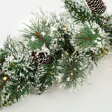 Black Box Trees Vandans slinger led groen frosted 30L TIPS 100 battery operated - l180xd20cm