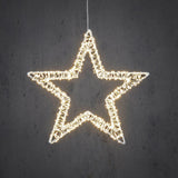 Luca Lighting Ster wit warm wit 800led IP44 en timer - d36cm