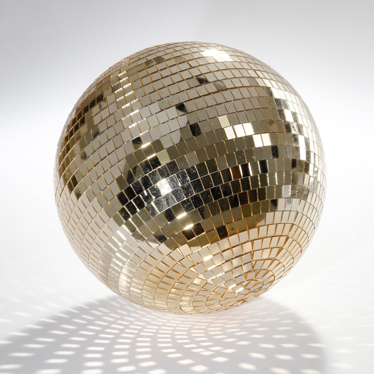 Mica Decorations Ornament spiegel bal champagne - d30cm